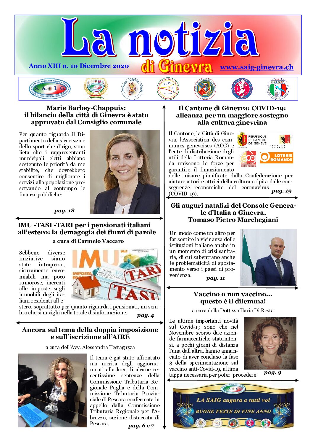 La Notizia Dicembre 2020