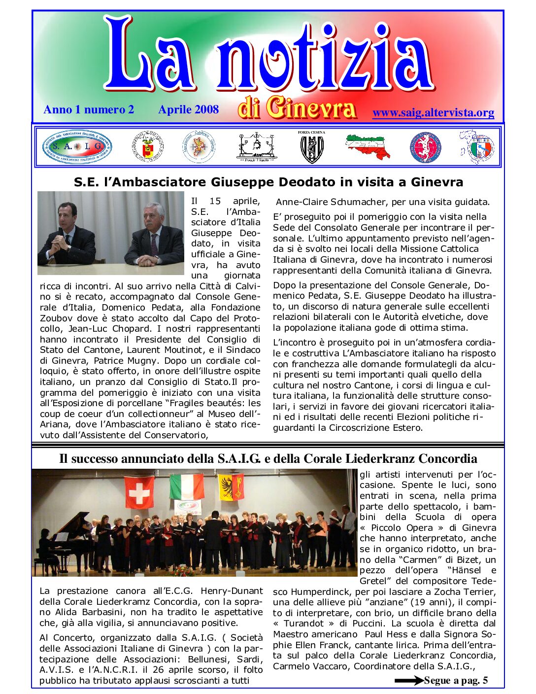 La Notizia Aprile 2008