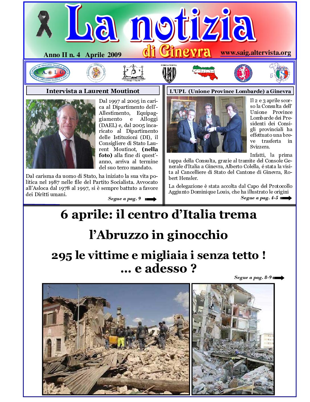 La Notizia Aprile 2009