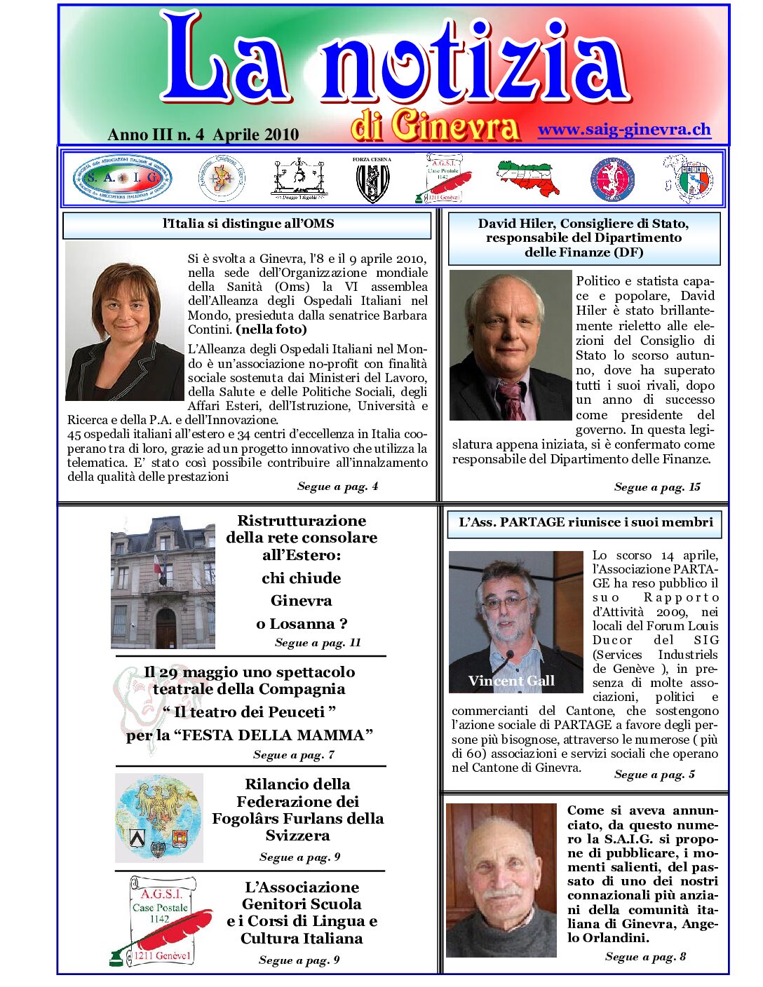 La Notizia Aprile 2010