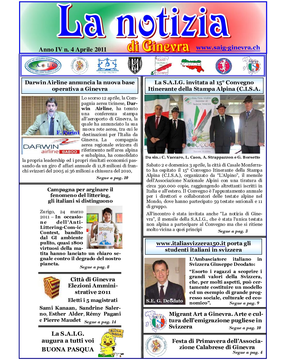 La Notizia Aprile 2011