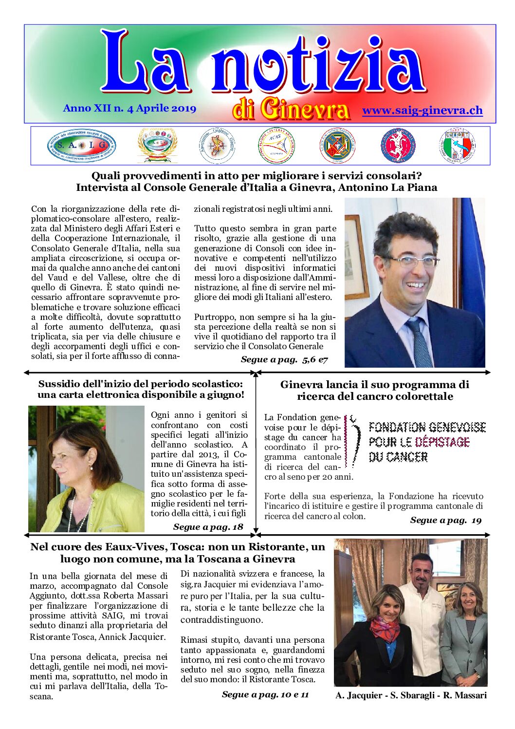 La Notizia Aprile 2019