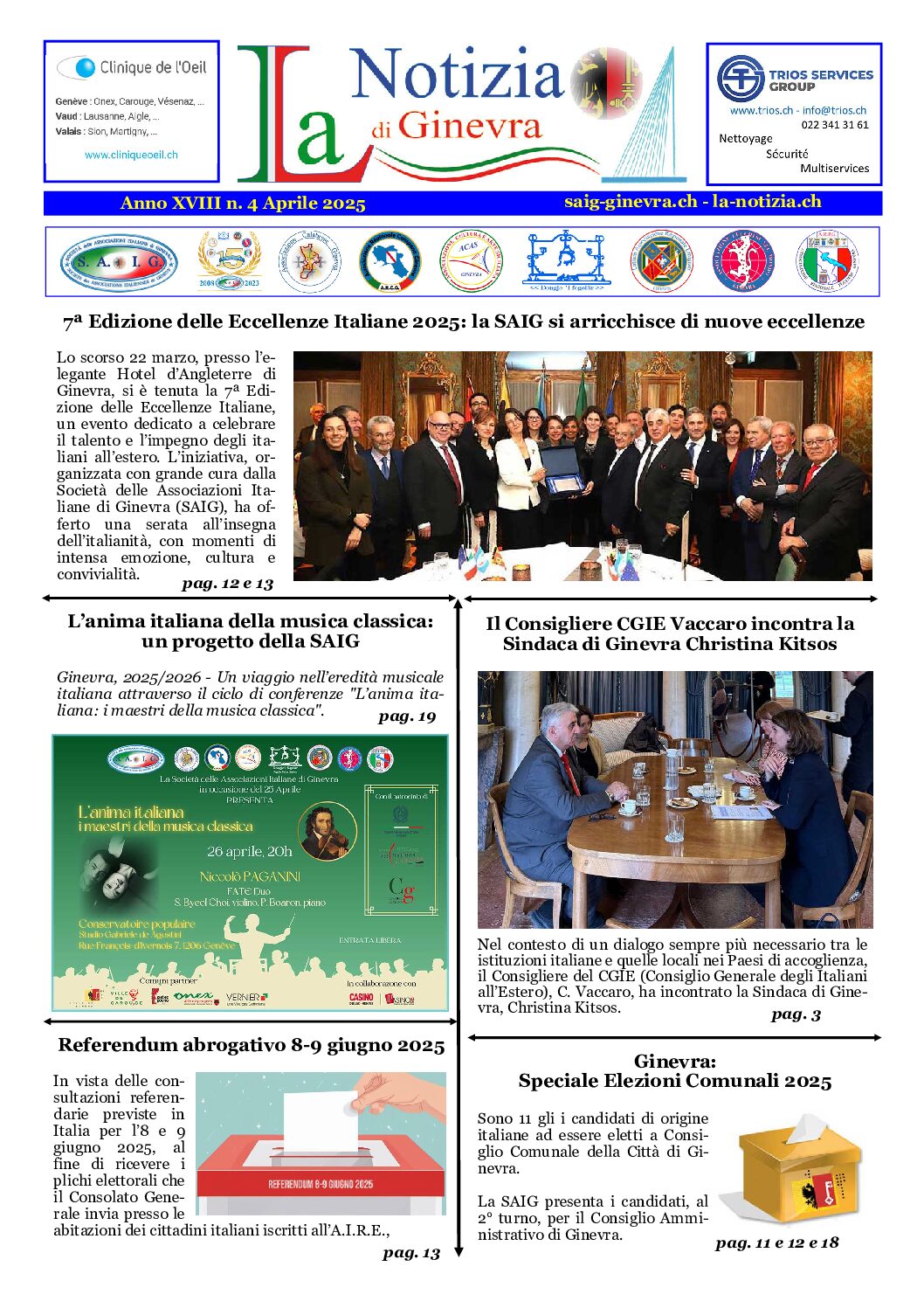 La Notizia Aprile 2025