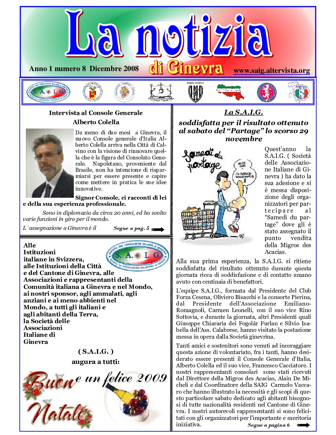 La Notizia Dicembre 2008
