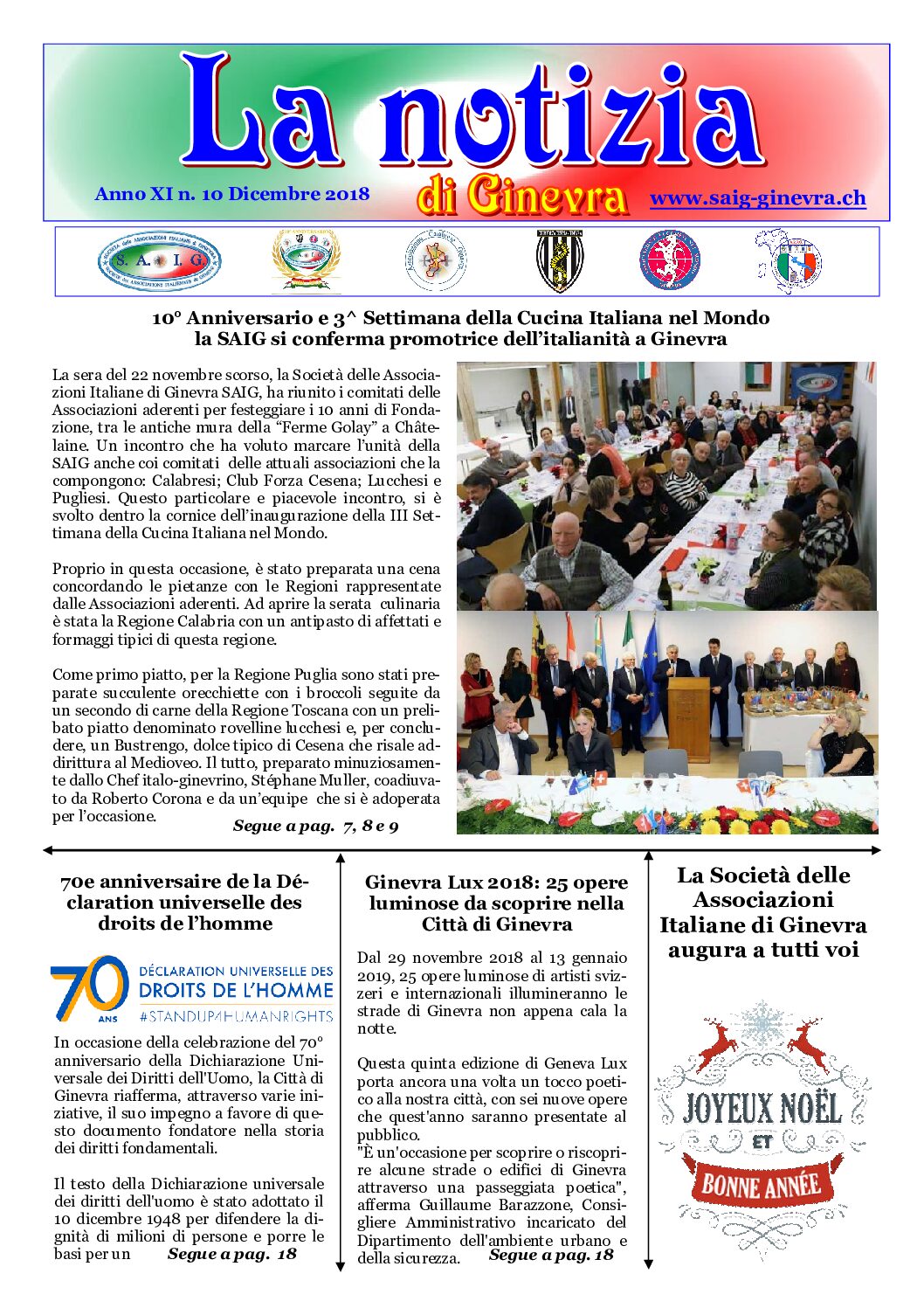 La Notizia Dicembre 2018