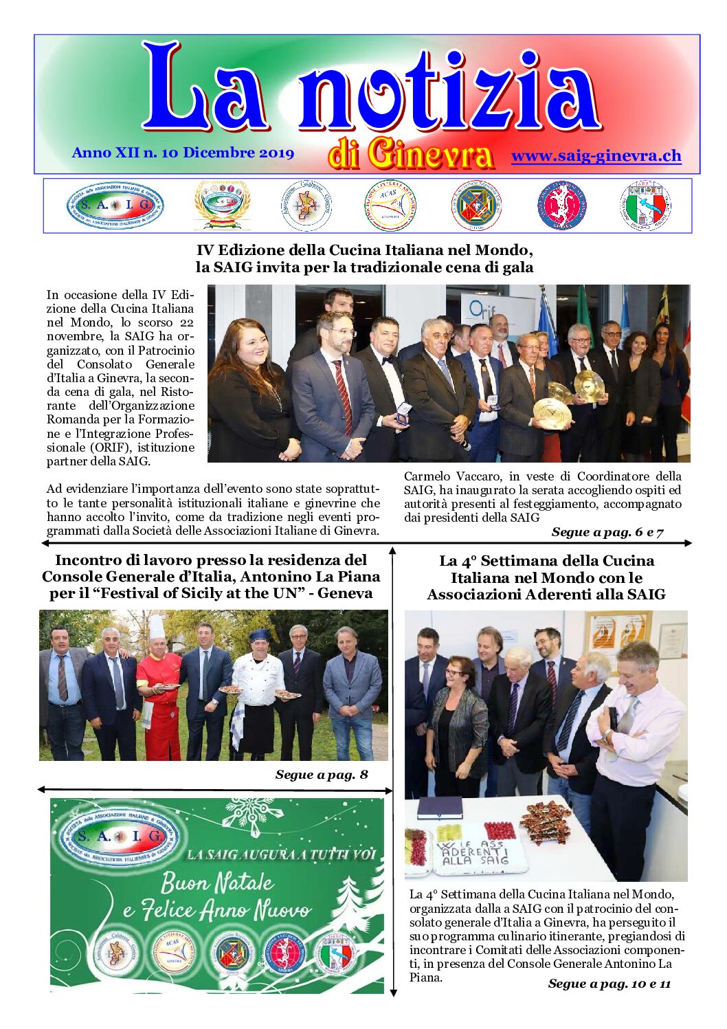 La Notizia Dicembre 2019