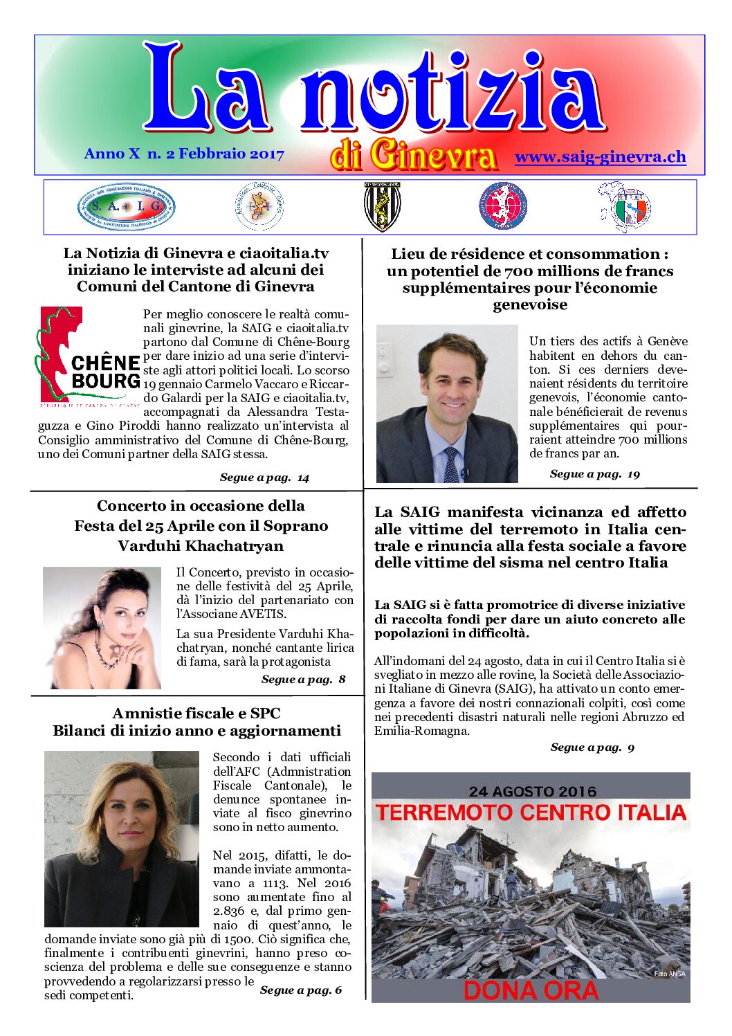 La Notizia Febbraio 2017