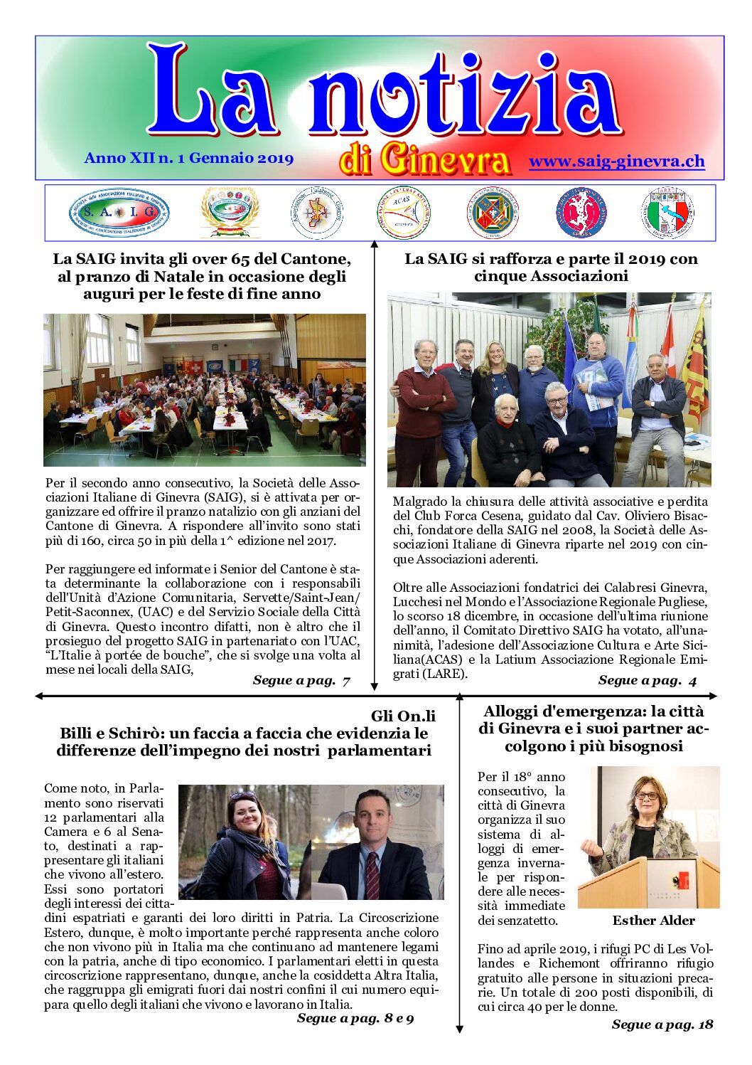 La Notizia Gennaio 2019