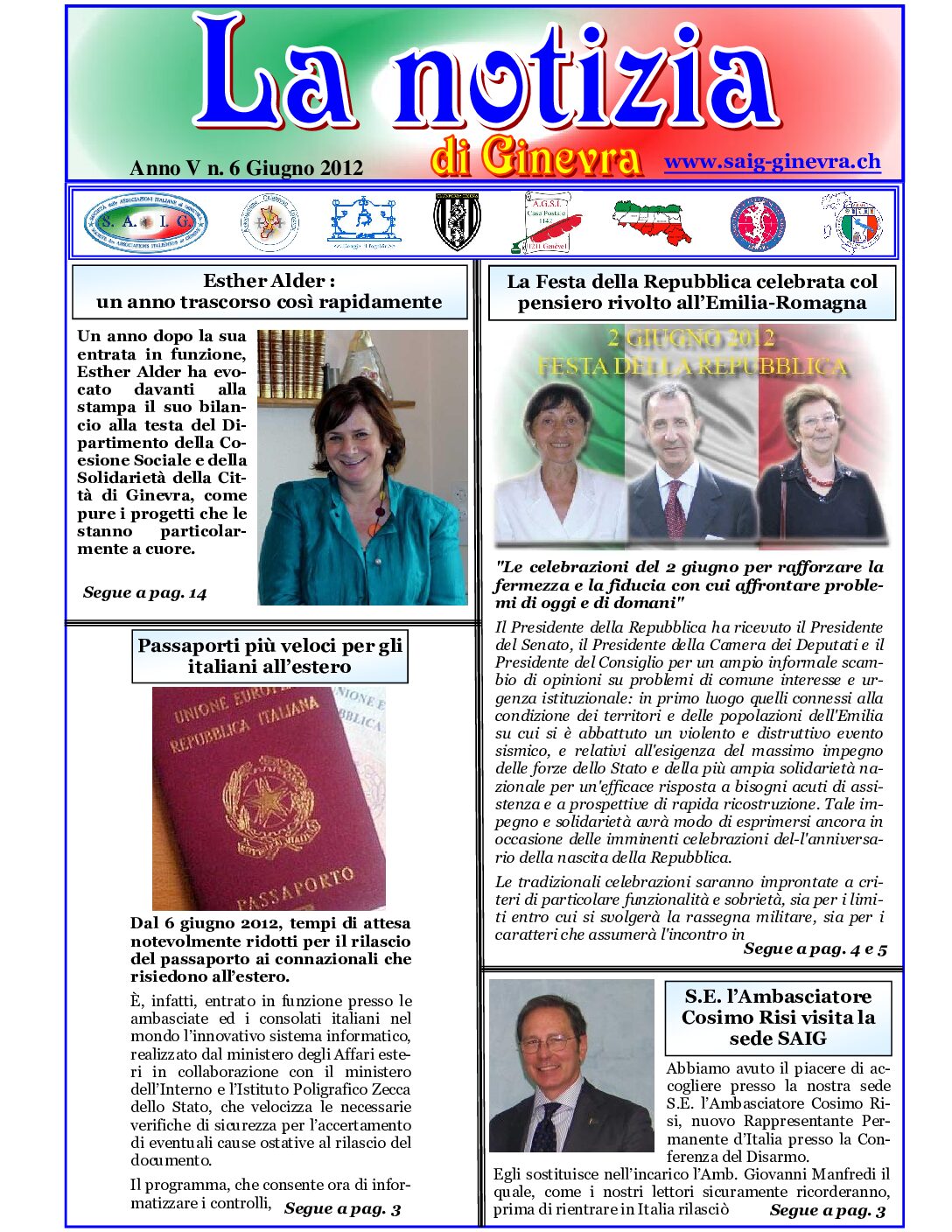 La Notizia Giugno 2012
