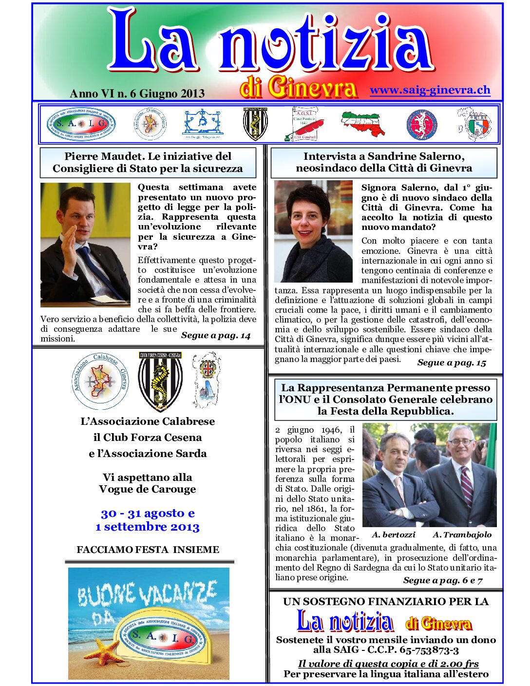 La Notizia Giugno 2013