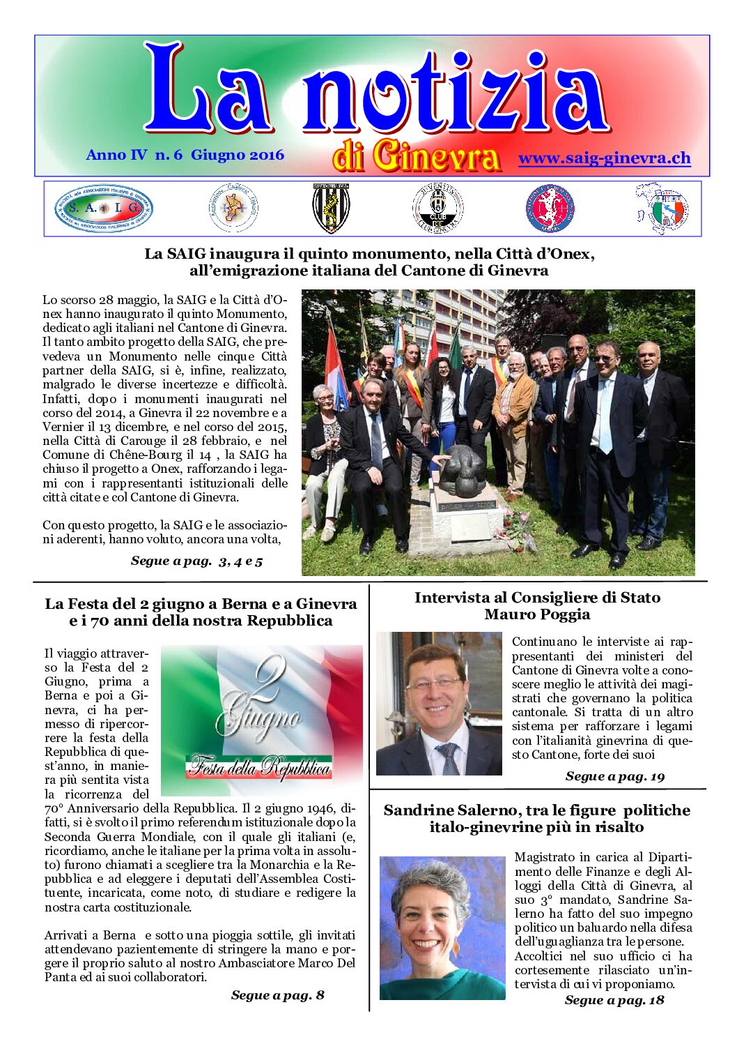 La Notizia Giugno 2016