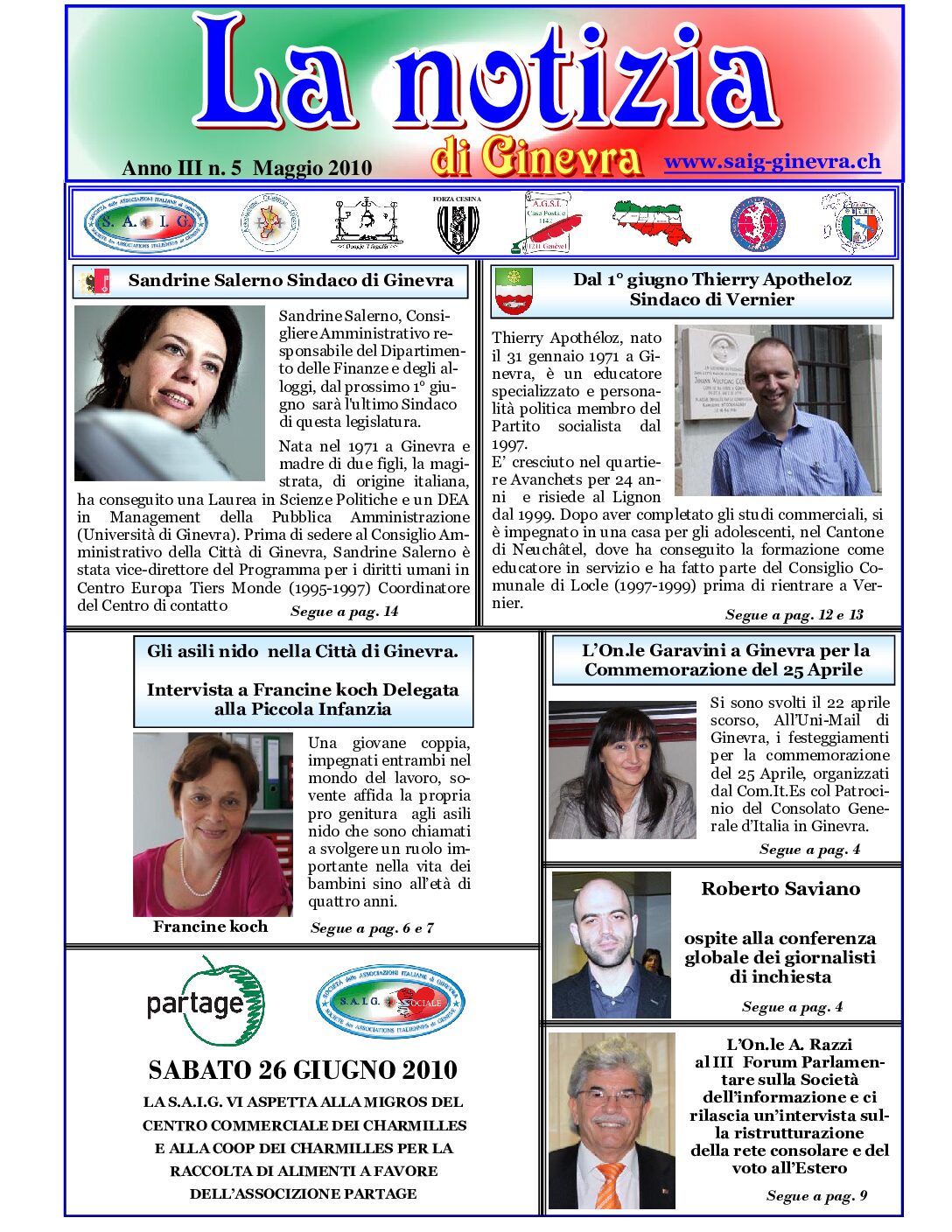 La Notizia Maggio 2010