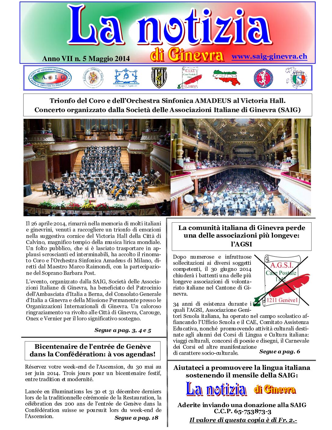 La Notizia Maggio 2014