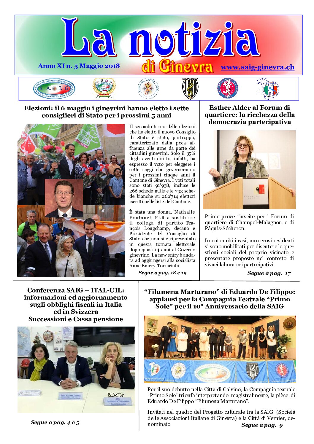 La Notizia Maggio 2018