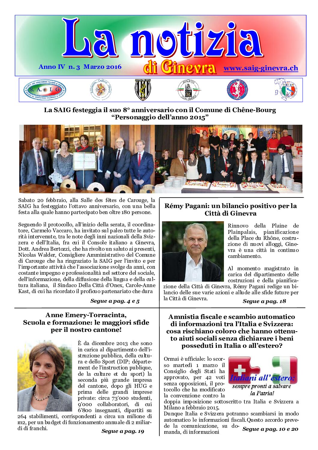 La Notizia Marzo 2016
