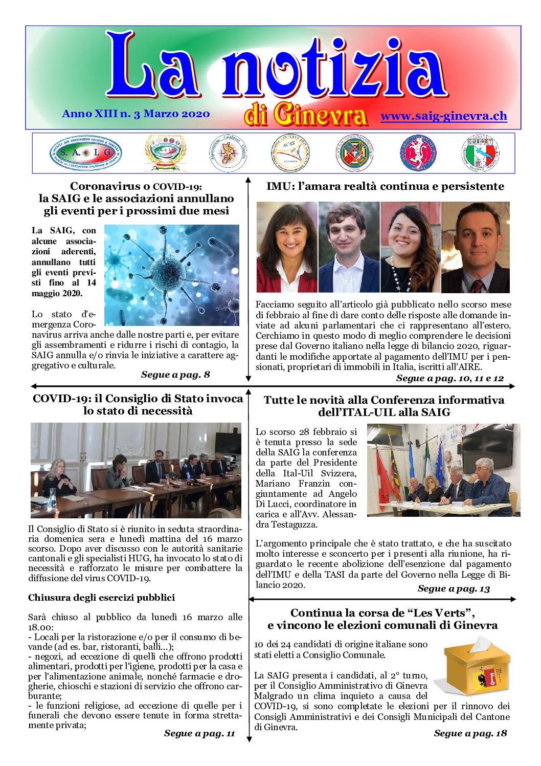 La Notizia Marzo 2020