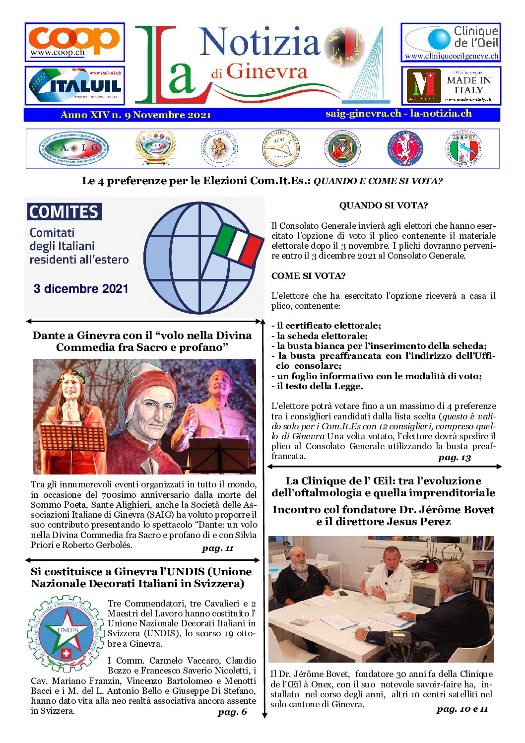 La Notizia Novembre 2021