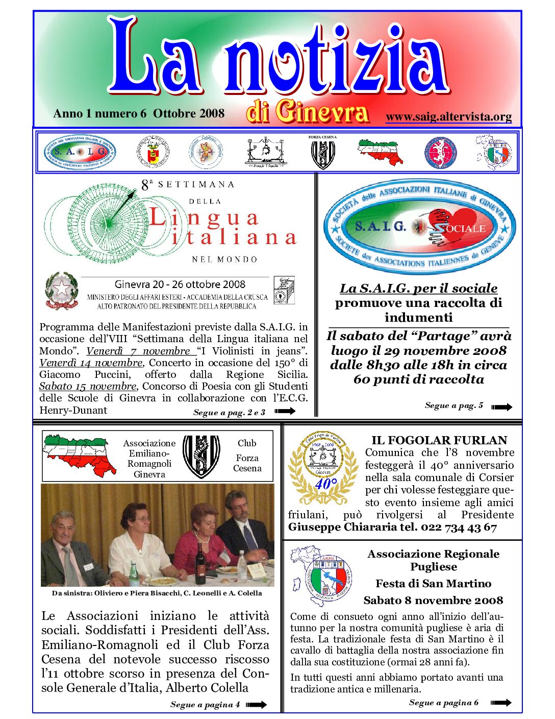 La Notizia Ottobre 2008