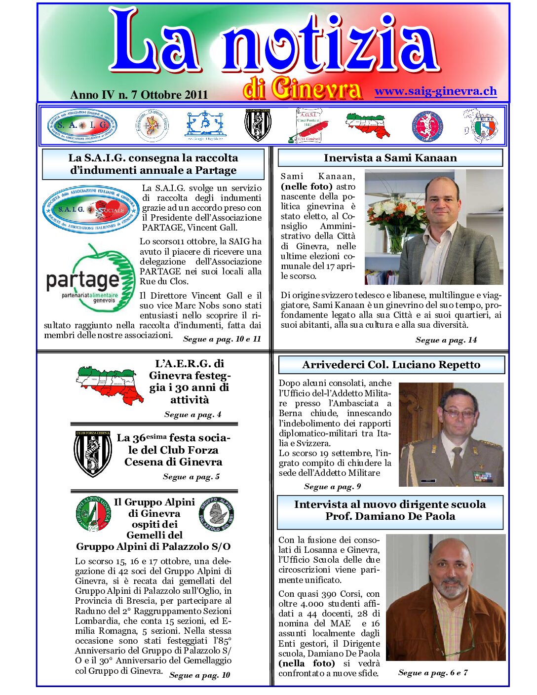 La Notizia Ottobre 2011