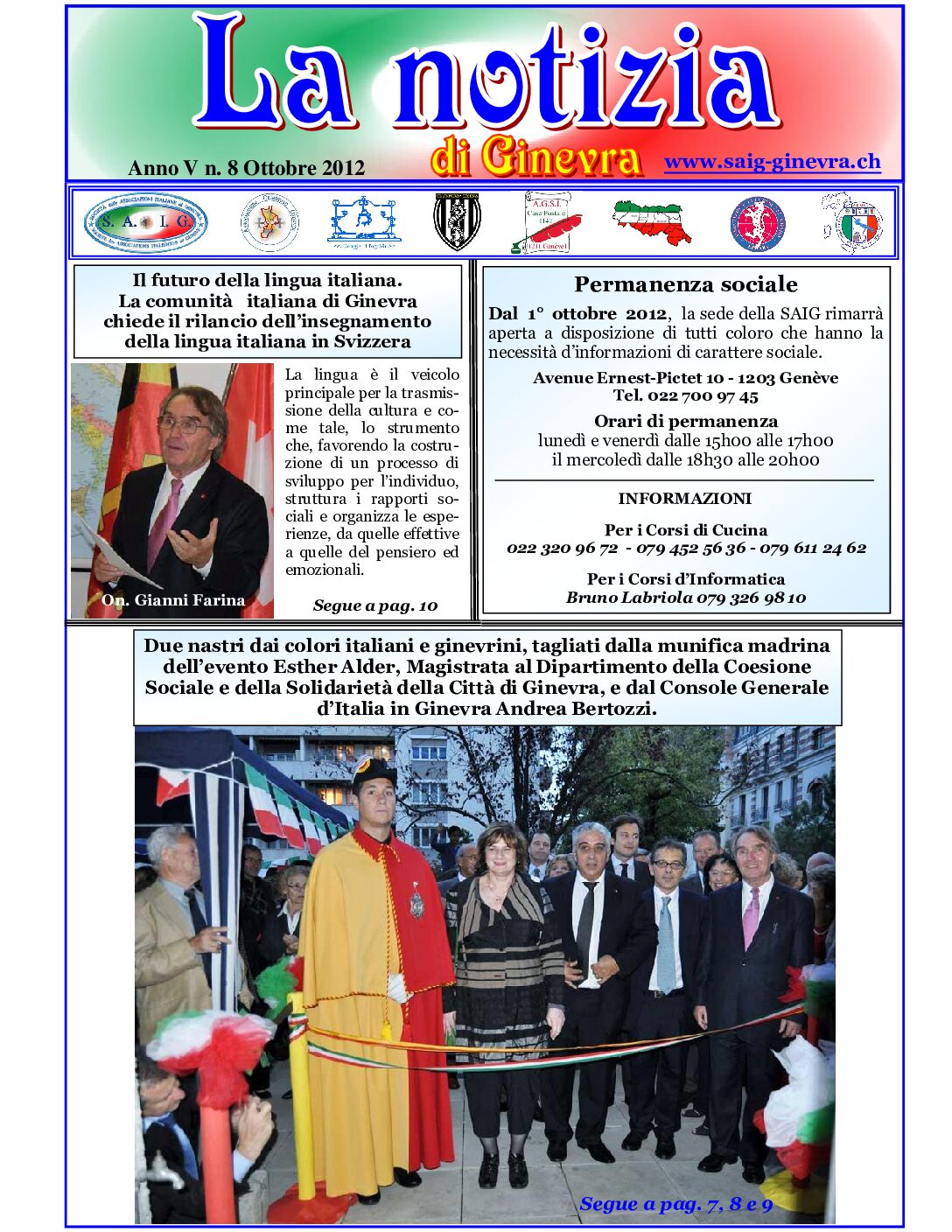 La Notizia Ottobre 2012