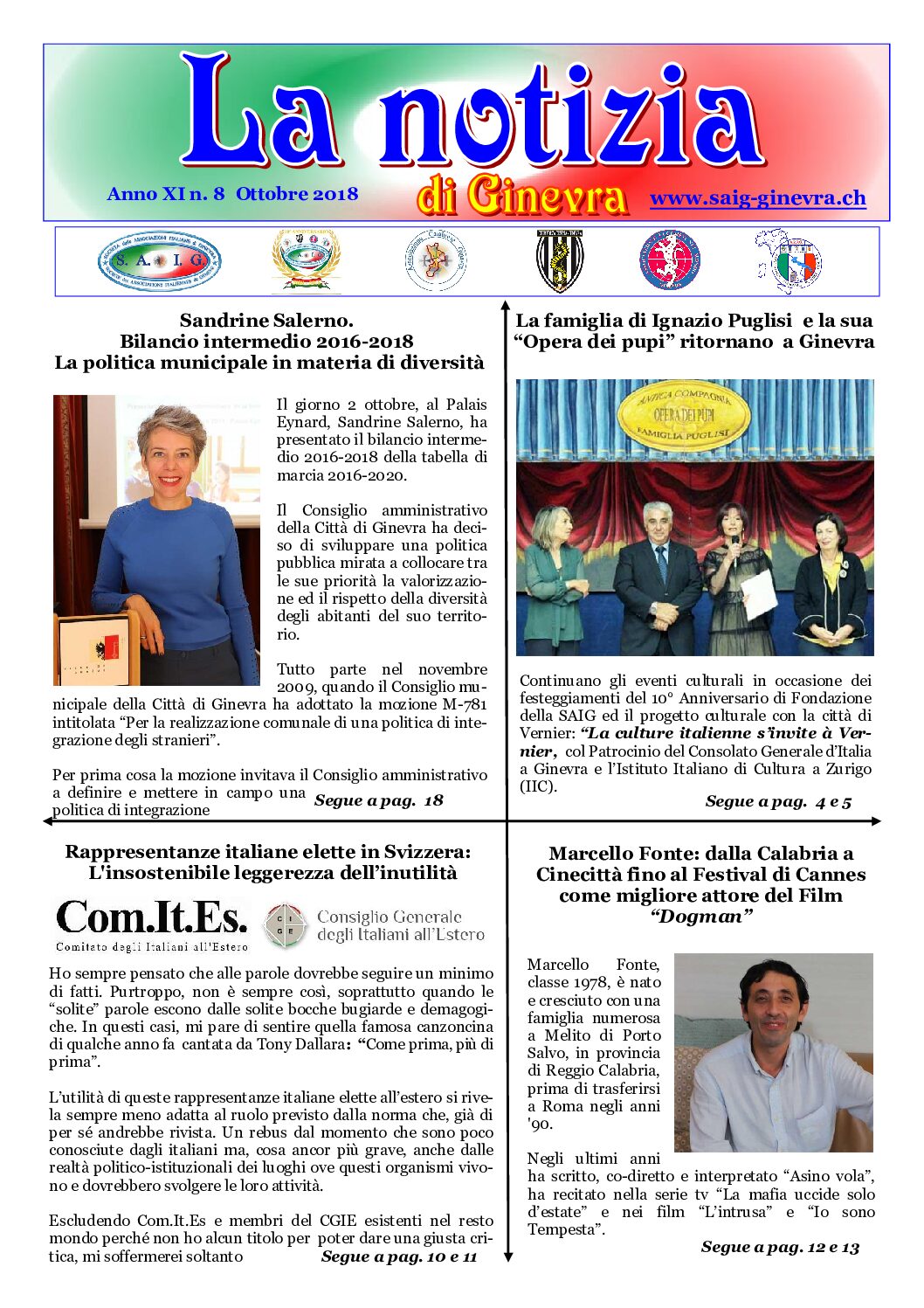La Notizia Ottobre 2018