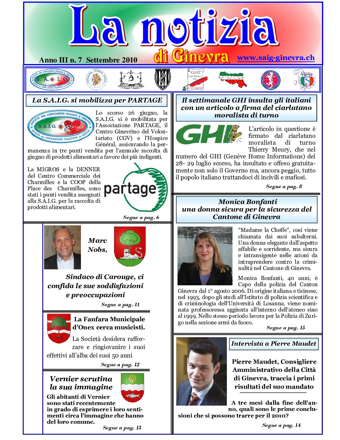 La Notizia Settembre 2010