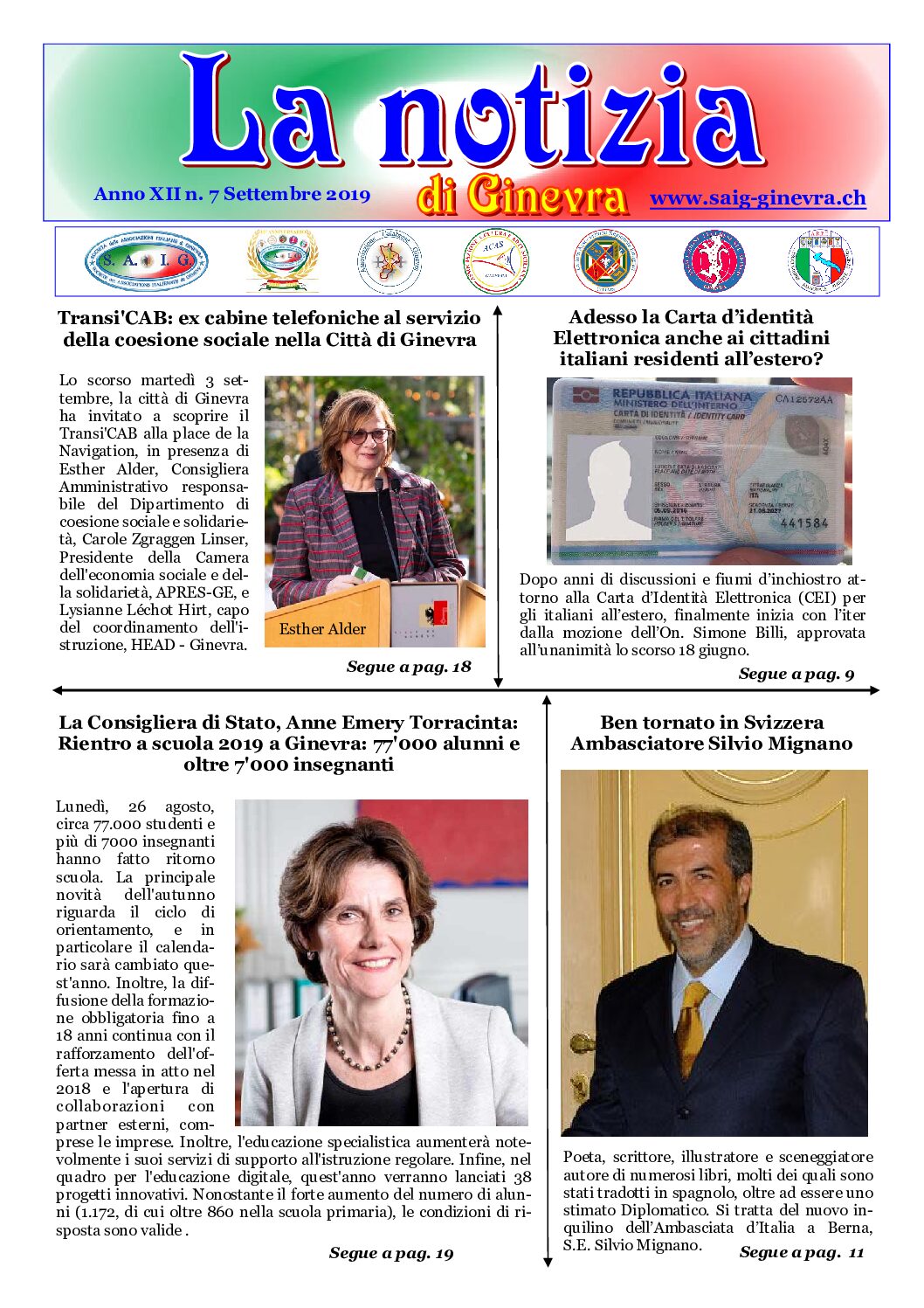 La Notizia Settembre 2019