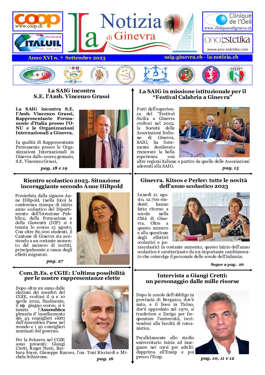 La Notizia Settembre 2023