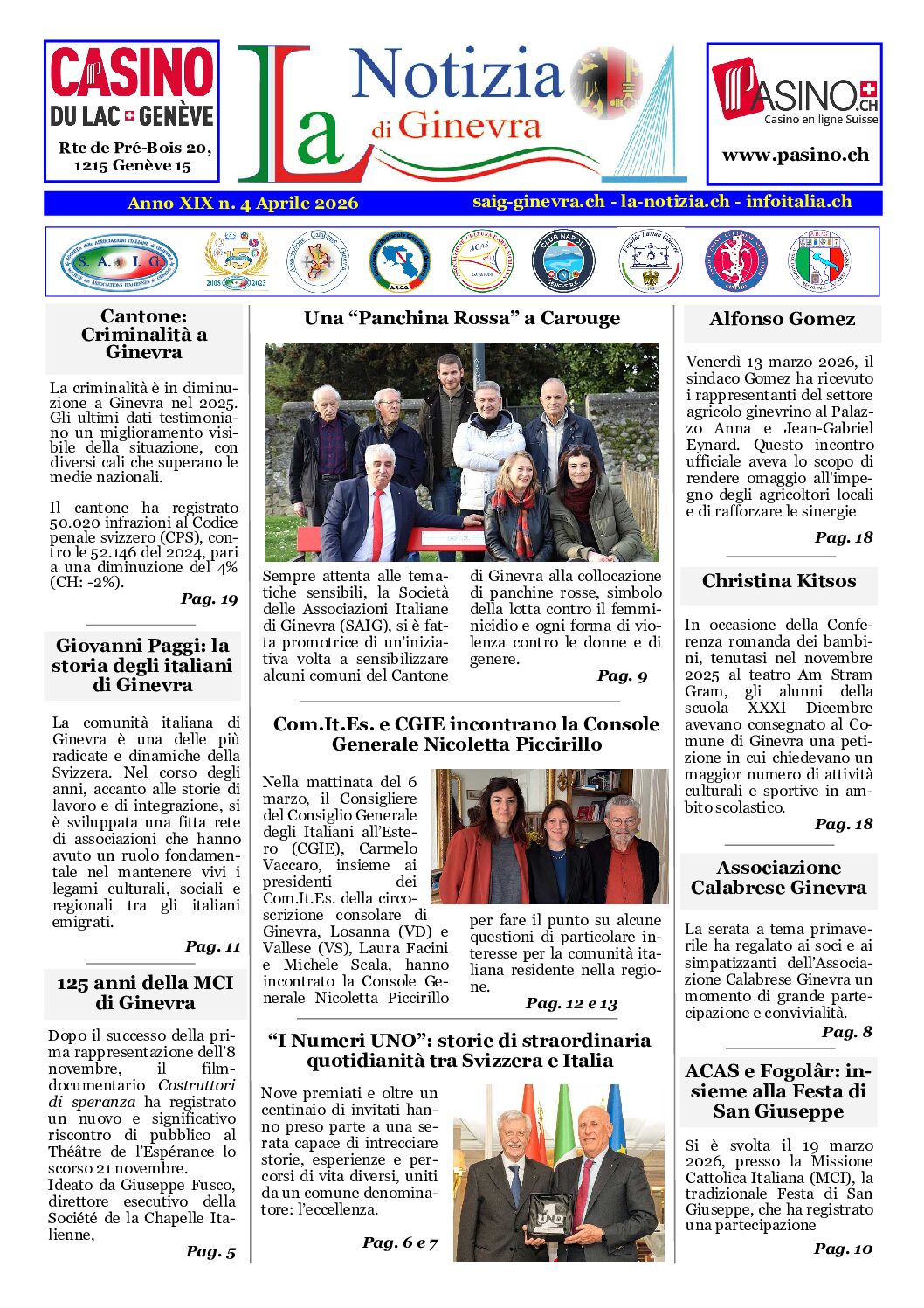 La Notizia Aprile 2026