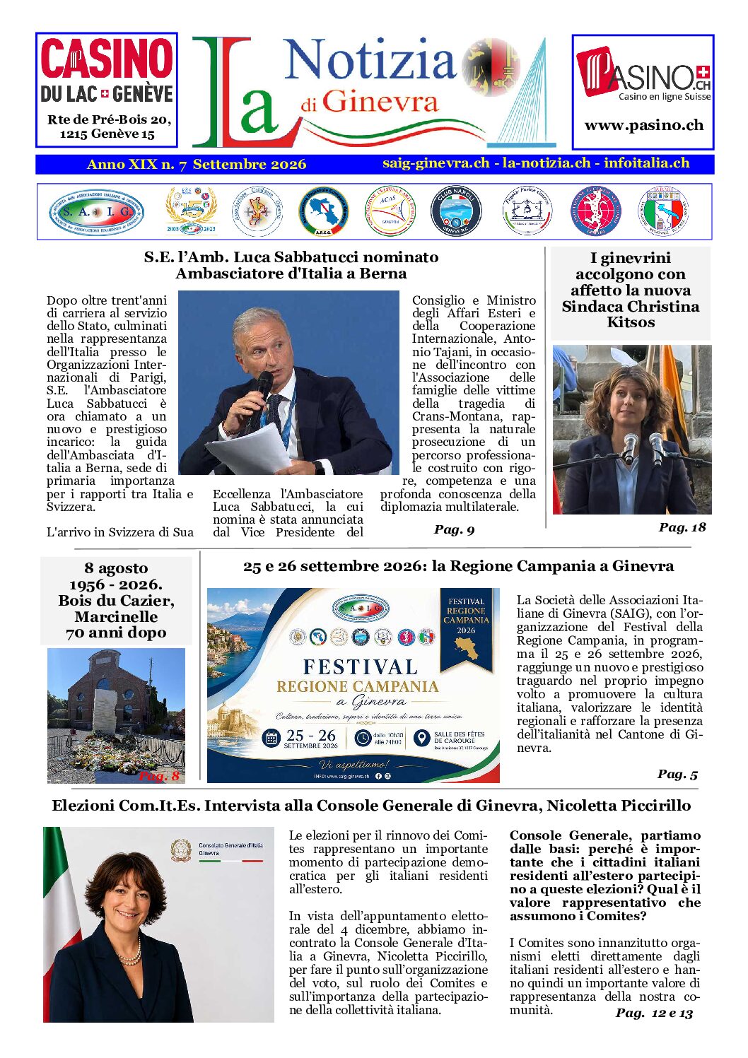 La Notizia settembre 2026